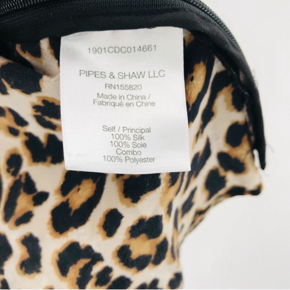 Veronica Beard Leopard Print Blouse - image 8